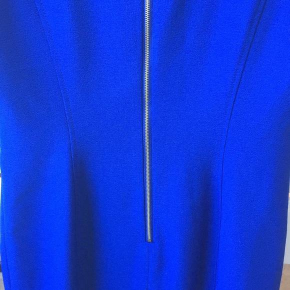 TAHARI NWT Cobalt Blue Dress - Picture 8 of 11